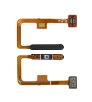 Xiaomi Mi 11 Lite Uyumlu Parmak İzi Okuyucu Flex M2101K9AG M2101K9AI (Siyah)
