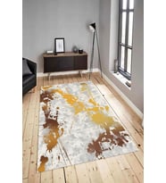 Dijital Baskılı Yıkanabilir Kaymaz Modern Renkli Salon Halısı Mutfak Halısı Yolluk ND-HY-1027 (Çok Renkli)