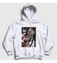 Presmono Unisex Beyaz Yumeko Anime kakegurui Kapüşonlu Sweatshirt 240173tt (Beyaz)