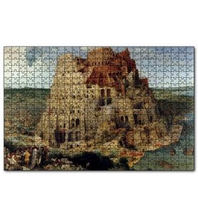 Cakapuzzle Babil Kulesi  Puzzle Yapboz MDF (Ahşap) (1000 Parça)
