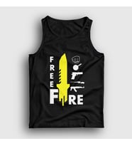 Presmono Unisex Haki Knife Free Fire Atlet 232729tt (Siyah)