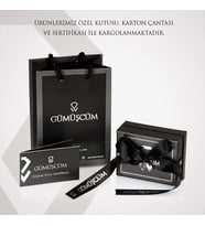 Gümüşcüm Güneş Gümüş Kolye (Rose)