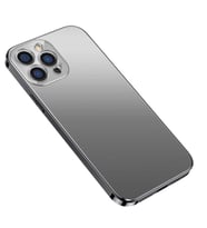 Uyumlu Model Apple iPhone 12 Pro Kılıf Slim 13serisi Orijinal Renk Kapak (Siyah)