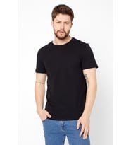 Erkek Çok Renkli T- Shirt Regular Fit Rahat Kesim Bisiklet Yaka 3'lü Basic Tişört Paketi (Kırmızı)