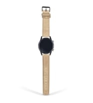 vagave Huawei Watch GT / GT2 / GT2e / GT2pro 46mm Deri Kordon İsme Özel 9 Renk (Bej)