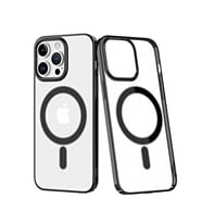 IPHONE 14 PRO UYUMLU ELEMENT SERT MAGSAFE TELEFON KILIF (Siyah)