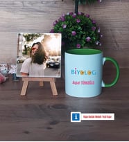 Biyolog Fotoğraflı Dekoratif Taş, Kupa Bardak Beyaz HediyeBiyologa Hediye (Model 14)