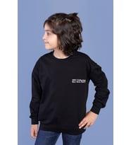 Toontoy Erkek Çocuk Baskılı Sweatshirt (Siyah)