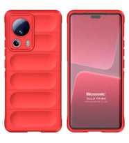 Microsonic Xiaomi Mi 13 Lite Kılıf Oslo Prime Yeşil (Kırmızı)
