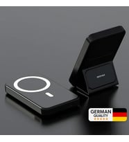 Woyax By Deji Magsafe Powerbank 10000mah Standlı Hızlı Taşınabilir Batarya iPhone 12 13 14 15 16 Android (Siyah)