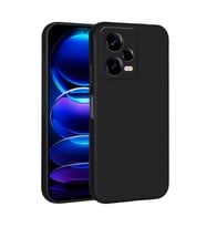 Xiaomi Redmi Note 12 Pro 5G Kılıf Zore Premier Silikon Kılıf (Siyah)