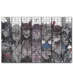Cakapuzzle Anime Karakteri Kızlar Bir Arada  Puzzle Yapboz MDF (Ahşap) (1000 Parça)