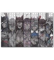 Cakapuzzle Anime Karakteri Kızlar Bir Arada  Puzzle Yapboz MDF (Ahşap) (1000 Parça)