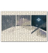 Cakapuzzle Retro Film Afişi Yıldızlararası Görseli  Puzzle Yapboz MDF (Ahşap) (255 Parça)