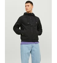 Jack & Jones Erkek Suya Dayanıklı Ceket - 12236300 (Siyah)