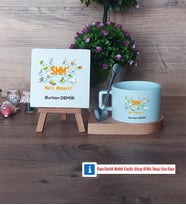 SMM Mali Müşavir Dekoratif Taş, Kupa Bardak Kırmızı HediyeMuhasebeciler Günü Hediyesi (Model 7)