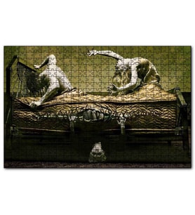 Cakapuzzle Amerikan Korku Hikayesine Giriş Görseli  Puzzle Yapboz MDF (Ahşap) (500 Parça)