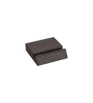 Kartvizitlik ve Telefon Tutucu Masaüstü Business Card and Phone Holder Rainbow Vegan 7,7x7,7 cm (KAHVE)