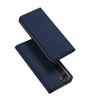 Dux Ducis SM Galaxy S23 Plus Kılıf Skin Pro Series Flip Cover Kapaklı Kılıf (Lacivert)