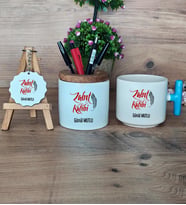 Zabıt Katibi Hediye Sepeti Kupa Bardak T Kulplu, Kalemlik ve Anahtarlık Zabıt Katibine Hediye (Model 3)