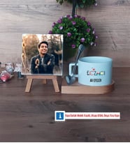 Eczacı Fotoğraflı Dekoratif Taş, Kupa Bardak Beyaz HediyeEczacıya Hediye Eczacılar Günü Hediyesi (Model 8)