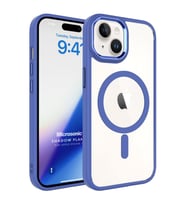 Microsonic Apple iPhone 15 Plus Kılıf Shadow Planet Koyu Yeşil (Mavi)