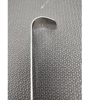 Gördur Uzun 75 cm Krom Eğilmez Bükülmez Kerata Ayakkabı Çekeceği Metal Kalın Çelik Kerata Krom 75 Cm (Gri)