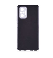 Xiaomi Redmi Note 10 Pro Kılıf Shining Simli Tasarım Silikon (Siyah)