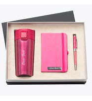 İsme Özel Termos Defter ve Kalem Özel Tasarım Kutulu Vip Hediye Seti (Model 3)
