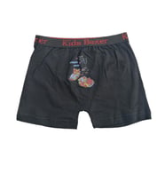 Sedef Yıldız Erkek Çocuk Likralı Boxer 1089 (Siyah)