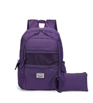Smart Bags Sırt Çantası Okul Boyu Kalem Kutusu Hediyeli 3237 (Mor)