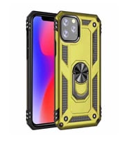 Mopal İPHONE İ11 Pro 5,9 İnç Yüzüklü Tank Telefon Kılıfları (Sarı)