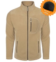 Ghassy Co. Polar Erkek Tam Fermuar + 3 Cep ((YENİ SEZON)) (Bej)