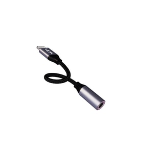LİNKTECH A194 Lightning 3.5mm Çevirici Adaptörü (Gri)