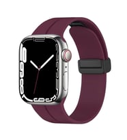 Apple Watch 44mm Zore KRD-84 Silikon Kordon (Mor)