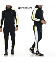 Speedlife Erkek Polyester Eşofman Takımı XA-0437 (Lacivert)