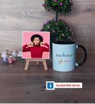 Psikiyatrist Fotoğraflı Dekoratif Taş, Kupa Bardak Beyaz Hediye (Model 11)