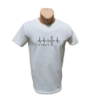 Likralı Erkek Slim Fitt Tişört (Beyaz)