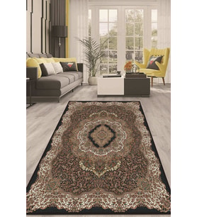 Dijital Kaymaz Taban Yıkanabilir Modern Renkli Salon Halısı Mutfak Halısı Yolluk ND-HT-35 (Çok Renkli)