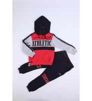 Nexactive Kız Erkek Çocuk Alt Üst 2'li Spor Eşofman Takım 50052-50073 (Lacivert)