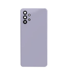 Samsung Galaxy A32 4G Uyumlu Arka Pil Batarya Kapağı SM-A325F (Mor)
