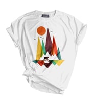 Genıus Store Unisex Baskılı Tişört Outdoor Baskılı T-shirt (Çok Renkli)