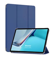 Microsonic Honor Pad 8 Kılıf Slim Translucent Back Smart Cover Siyah (Lacivert)