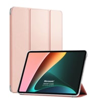 Microsonic Xiaomi Pad 6 Smart Case ve arka Kılıf Siyah (Rose)