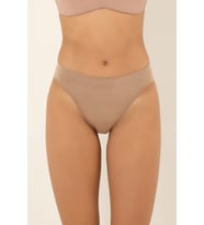 DoReMi Dikişsiz Seamless Kadın Slip (Kahverengi)