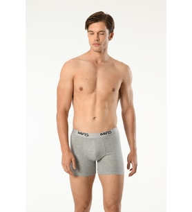 LİKRALI ERKEK BOXER (Gri)