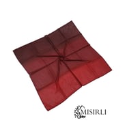 Mısırlı Degrade Şifon Eşarp (Kırmızı)