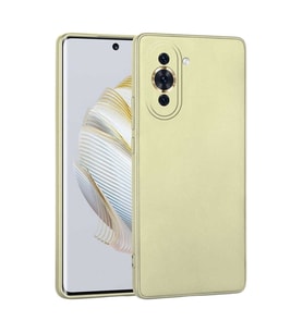 Huawei Nova 10 Kılıf Zore Premier Silikon Kılıf (Gold)