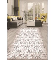 Dijital Kaymaz Taban Yıkanabilir Modern Renkli Salon Halısı Mutfak Halısı Yolluk ND-HT-447 (Çok Renkli)