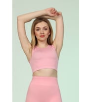 Fitilli Crop Top (Pembe)